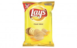 Lay's Classic Salted Potato Chips  Pack  95 grams